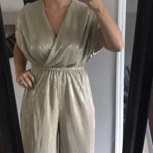 Gold jumpsuit